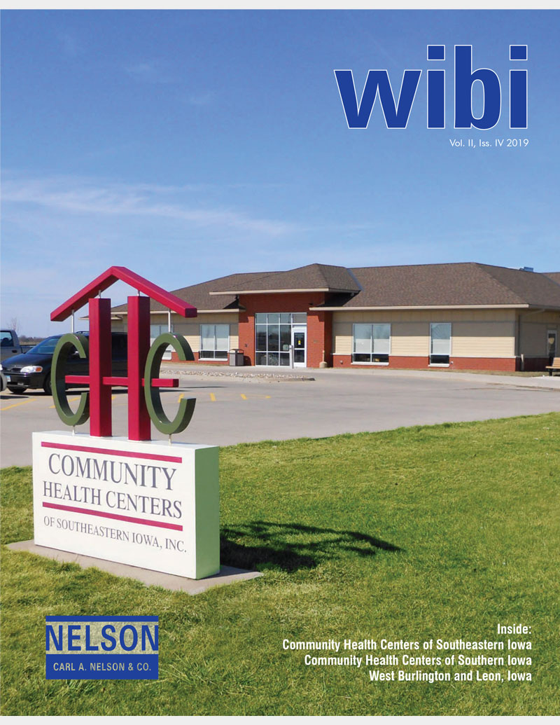 <b>Work for Community Health Centers of Southern Iowa was featured in the Healthcare edition of our wibi newsletter in 2019. Click the cover image to view the e-edition.</b>